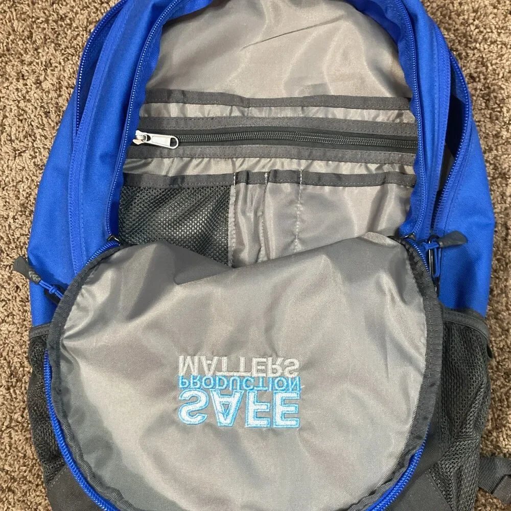 The North Face (Safe Prod. Matters) Groundwork Backpack Blue Laptop Bag NWT